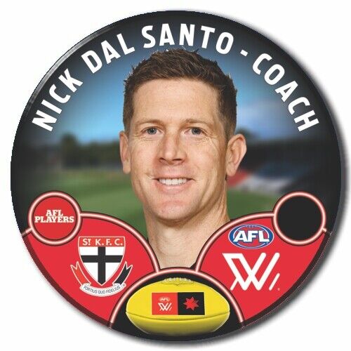 AFLW S8 St Kilda Football Club - AA DAL SANTO, Nick - COACH