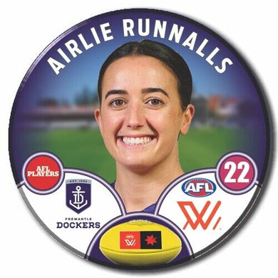 AFLW S8 Fremantle Football Club - RUNNALLS, Airlie