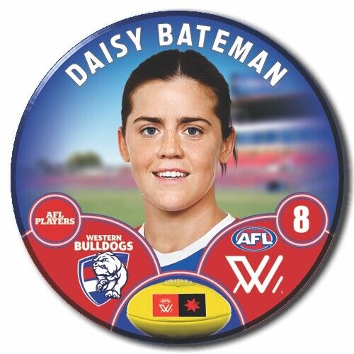 AFLW S8 Western Bulldogs Football Club - BATEMAN, Daisy