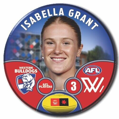 AFLW S9 Western Bulldogs Football Club - GRANT, Isabella