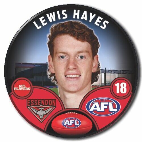 2023 AFL Essendon Football Club - HAYES, Lewis