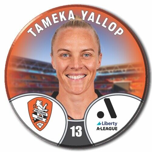 LIBERTY A-LEAGUE - BRISBANE ROAR - YALLOP, Tameka
