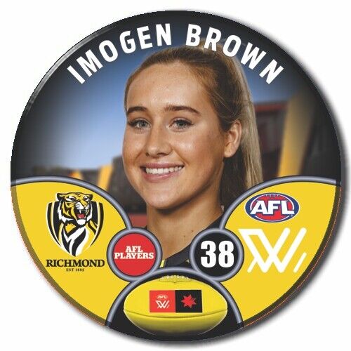 AFLW S9 Richmond Football Club - BROWN, Imogen