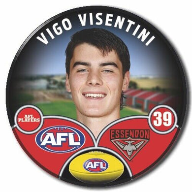 2024 AFL Essendon Football Club - VISENTINI, Vigo