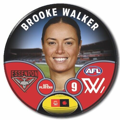 AFLW S9 Essendon Football Club - WALKER, Brooke