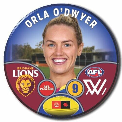 AFLW S9 Brisbane Lions Football Club - O'DWYER, Orla