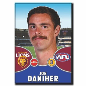 2021 AFL Brisbane Lions Player Magnet - DANIHER, Joe