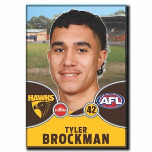 2021 AFL Hawthorn Player Magnet - BROCKMAN, Tyler