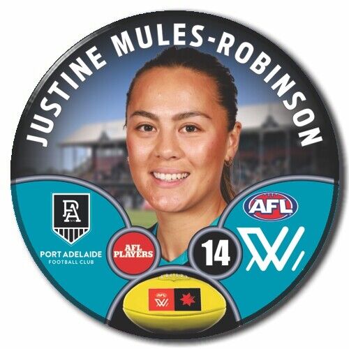 AFLW S9 Port Adelaide Football Club -MULES-ROBINSON, Justine