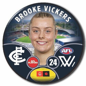 AFLW S9 Carlton Football Club - VICKERS, Brooke