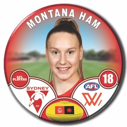 AFLW S8 Sydney Swans Football Club - HAM, Montana