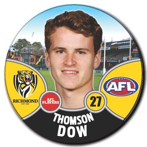 2021 AFL Richmond Player Badge - DOW, Thomson