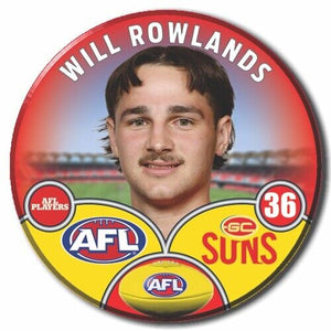 2024 AFL Gold Coast Suns Football Club - ROWLANDS, Will