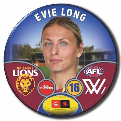 AFLW S9 Brisbane Lions Football Club - LONG, Evie