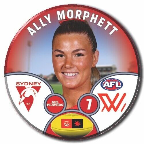 AFLW S9 Sydney Swans Football Club - MORPHETT, Ally