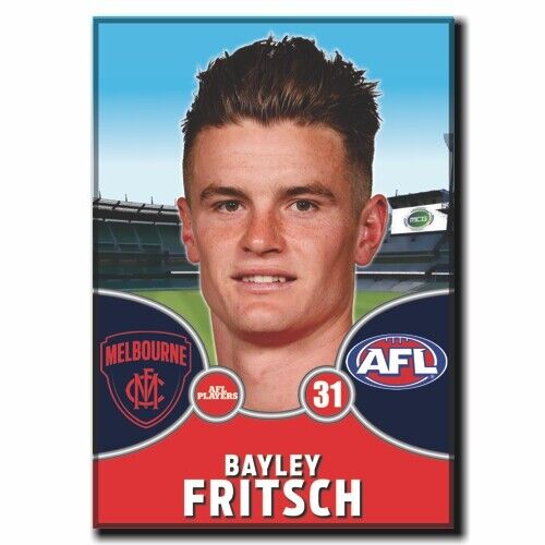 2021 AFL Melbourne Player Magnet - FRITSCH, Bayley