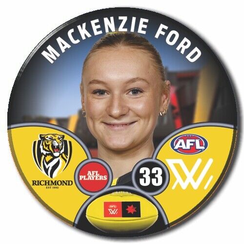 AFLW S9 Richmond Football Club - FORD, Mackenzie