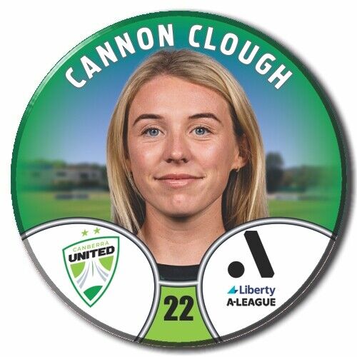 LIBERTY A-LEAGUE - CANBERRA UNITED - CLOUGH, Cannon