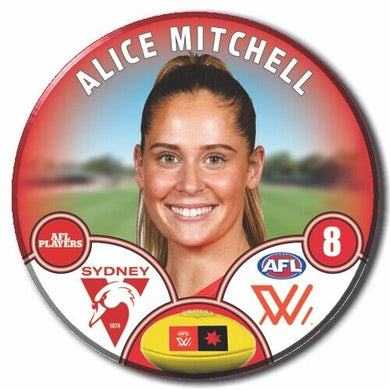 AFLW S8 Sydney Swans Football Club - MITCHELL, Alice