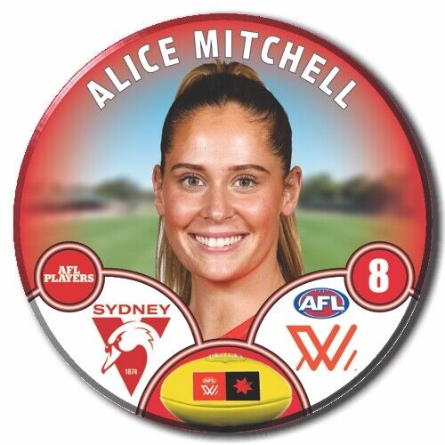 AFLW S8 Sydney Swans Football Club - MITCHELL, Alice