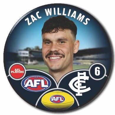 2024 AFL Carlton Football Club - WILLIAMS, Zac
