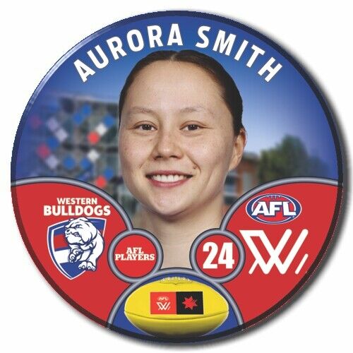 AFLW S9 Western Bulldogs Football Club - SMITH, Aurora