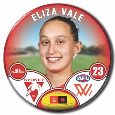 AFLW S8 Sydney Swans Football Club - VALE, Eliza