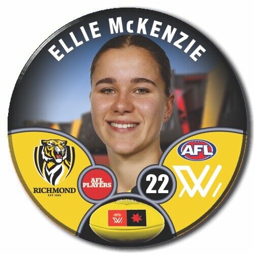 AFLW S9 Richmond Football Club - McKENZIE, Ellie