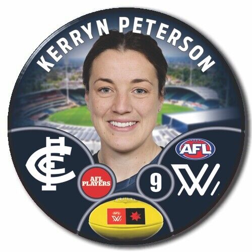 AFLW S9 Carlton Football Club - PETERSON, Kerryn