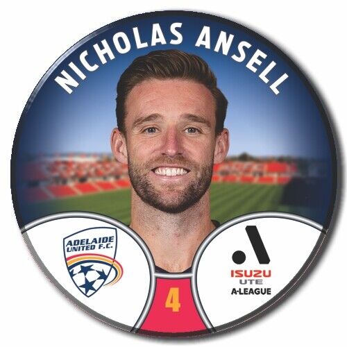ISUZU UTE A-LEAGUE - ADELAIDE UNITED - ANSELL, Nicholas