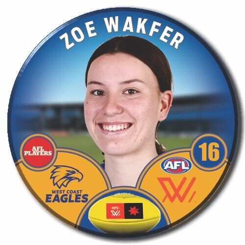 AFLW S8 West Coast Eagles Football Club - WAKFER, Zoe