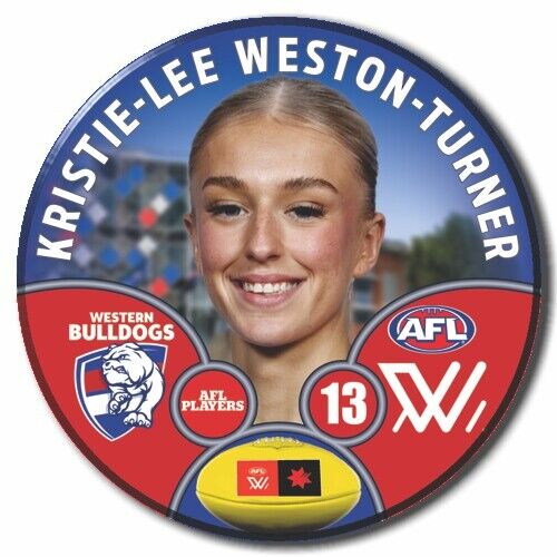 AFLW S9 Western Bulldogs Football Club - WESTON-TURNER, Kristie