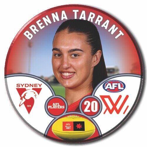 AFLW S9 Sydney Swans Football Club - TARRANT, Brenna