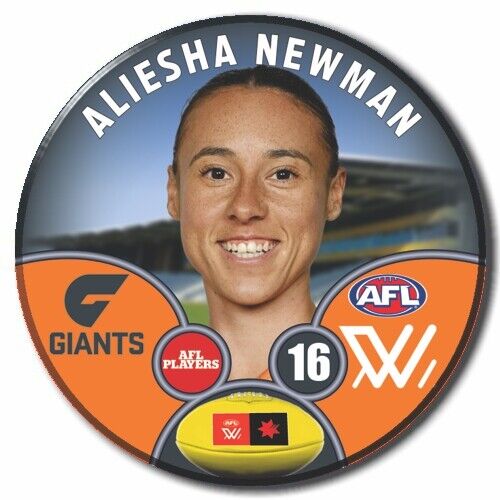 AFLW S9 GWS Giants Football Club - NEWMAN, Aliesha