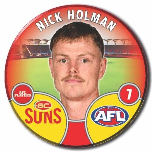 2022 AFL Gold Coast Suns - HOLMAN, Nick