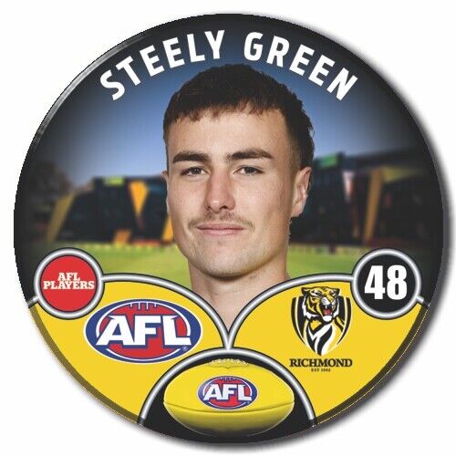 2024 AFL Richmond Football Club - GREEN, Steely