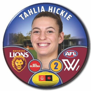 AFLW S9 Brisbane Lions Football Club - HICKIE, Tahlia