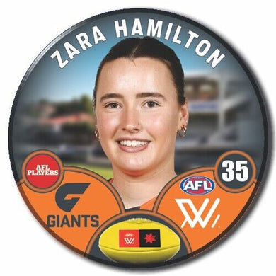 AFLW S8 GWS Giants Football Club - HAMILTON, Zara