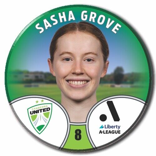 LIBERTY A-LEAGUE - CANBERRA UNITED - GROVE, Sasha