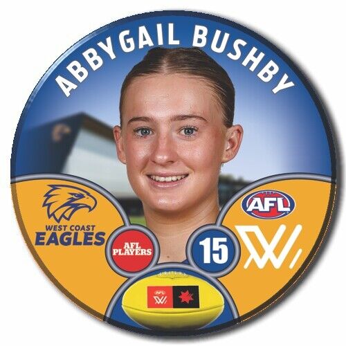 AFLW S9 West Coast Eagles Football Club - BUSHBY, Abbygail