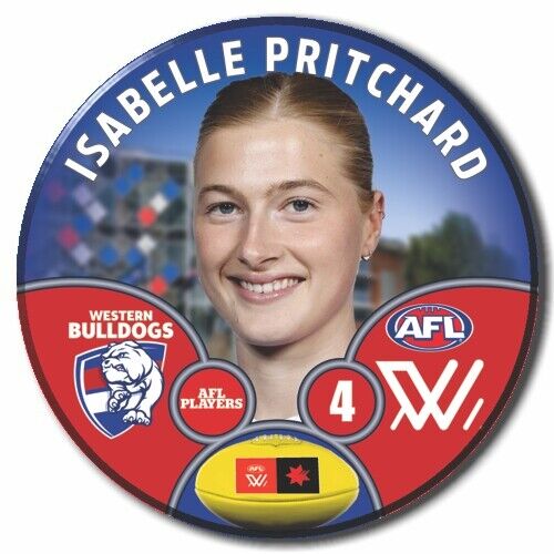 AFLW S9 Western Bulldogs Football Club - PRITCHARD, Isabelle