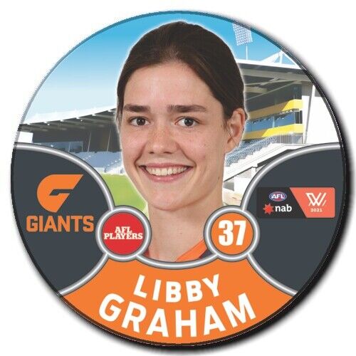 2021 AFLW GWS Badge - GRAHAM, Libby