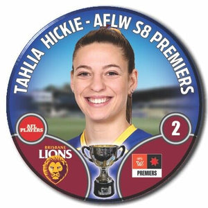 AFLW S8 PREMIERS - HICKIE, Tahlia