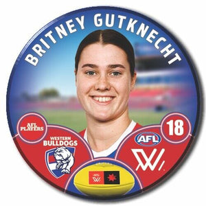 AFLW S8 Western Bulldogs Football Club - GUTKNECHT, Britney