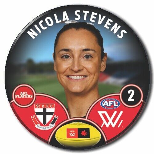 AFLW S8 St Kilda Football Club - STEVENS, Nicola