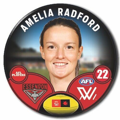 AFLW S8 Essendon Football Club - RADFORD, Amelia