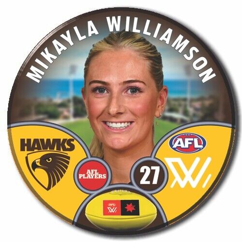 AFLW S9 Hawthorn Football Club - WILLIAMSON, Mikayla