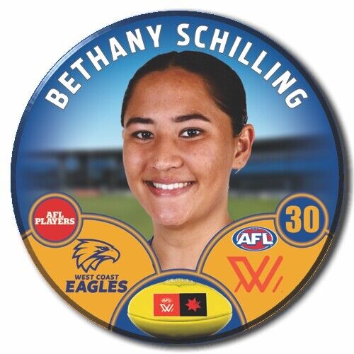AFLW S8 West Coast Eagles Football Club - SCHILLING, Bethany