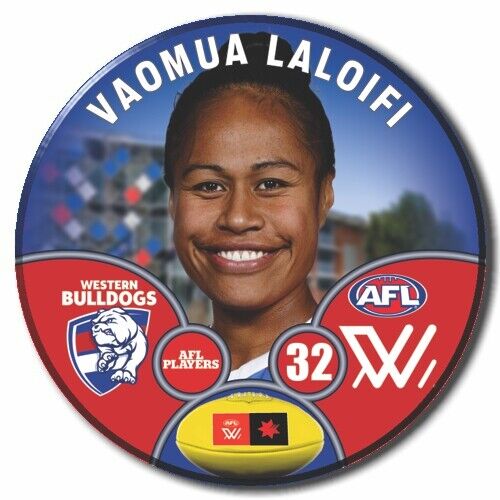 AFLW S9 Western Bulldogs Football Club - LALOIFI, Vaomua