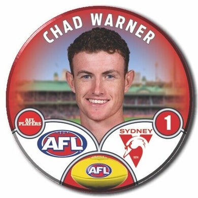 2024 AFL Sydney Swans Football Club - WARNER, Chad
